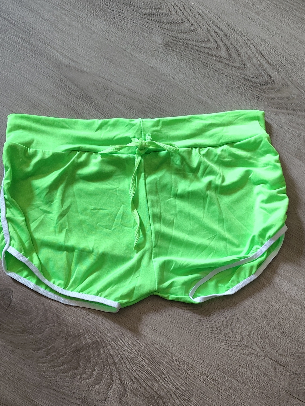 3 For $10🆕Neon Green Athletic Drawstring Shorts XL(14/16)